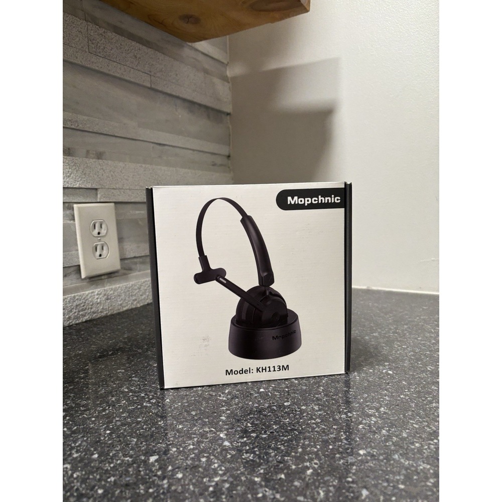 Mopchnic KH113M Mono Bluetooth Wireless Headset for Hands-free Communication New